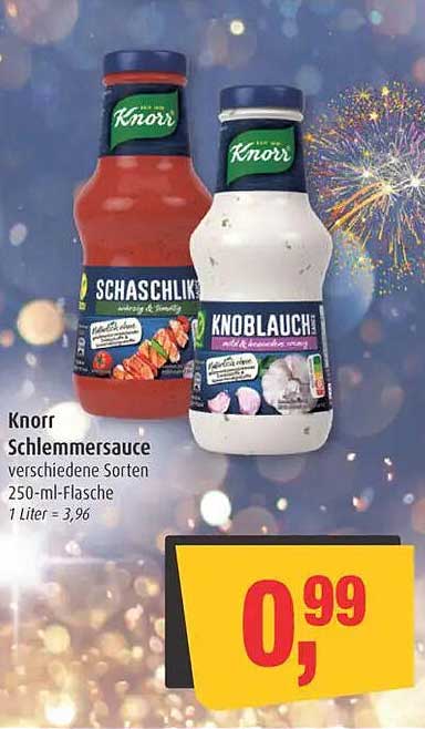 Knorr Schlemmsauce Schaschlik & Knoblauch