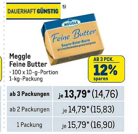 Meggle Feine Butter