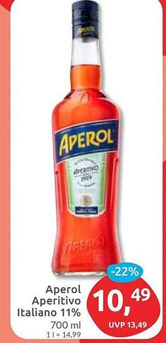 Aperol Aperitivo Italiano 11%