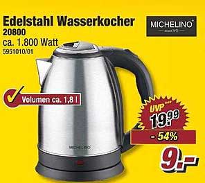 Edelstahl Wasserkocher 20800