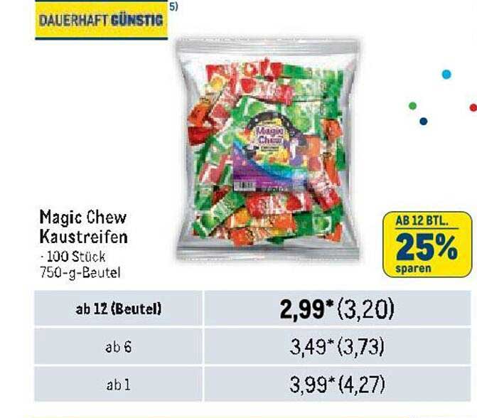 Magic Chew Kaustreifen