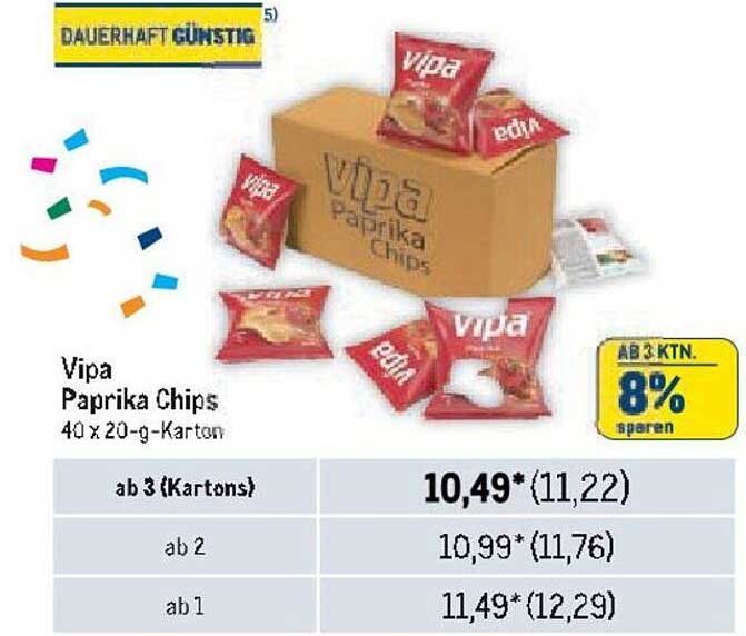 Vipa Paprika Chips