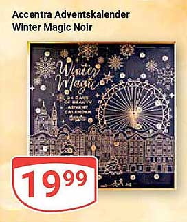 Accentra Adventskalender Winter Magic Noir