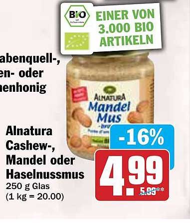 Alnatura Mandel Mus