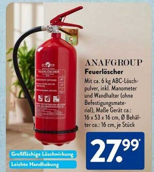 ANAFGROUP Feuerlöscher