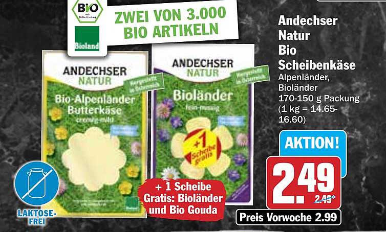 Andechser Natur Bio Scheibenkäse