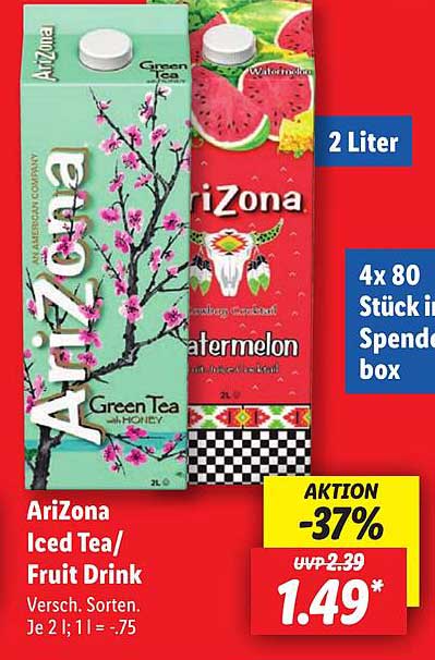 AriZona Iced Tea/Fruit Drink