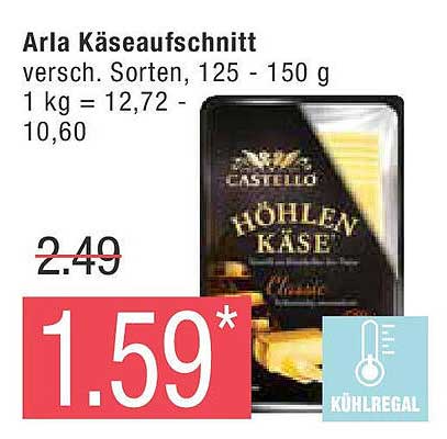 Arla Käseaufschnitt