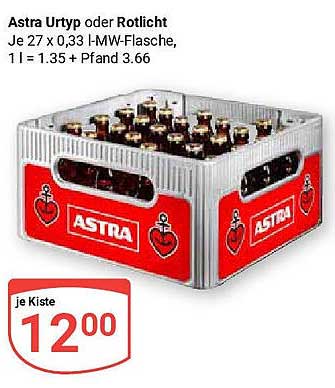 Astra Urtyp oder Rotlicht