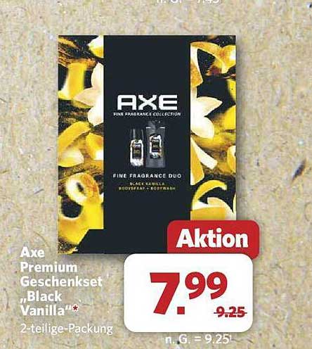 Axe Premium Geschenkset „Black Vanilla“