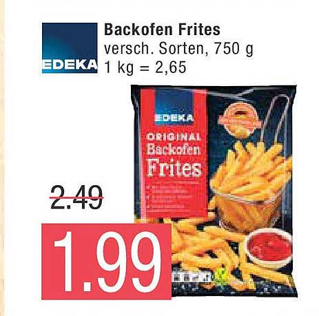 Backofen Frites