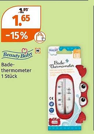 Bade-Thermometer 1 Stück