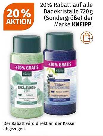 Badekräuter 720 g der Marke KNEIPP