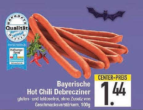 Bayerische Hot Chili Debreciziner