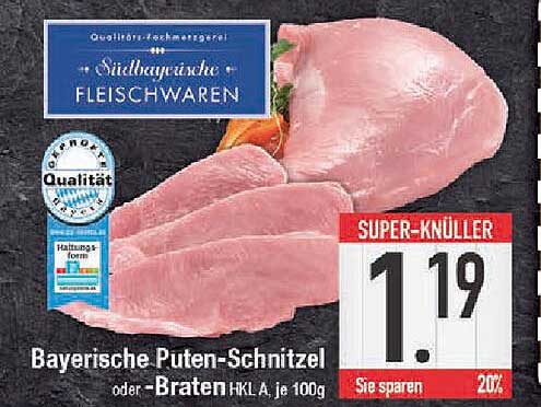 Bayerische Putenschnitzel