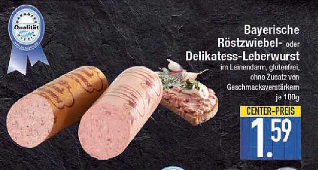 Bayerische Röztzwiebel- oder Delikatess-Leberwurst