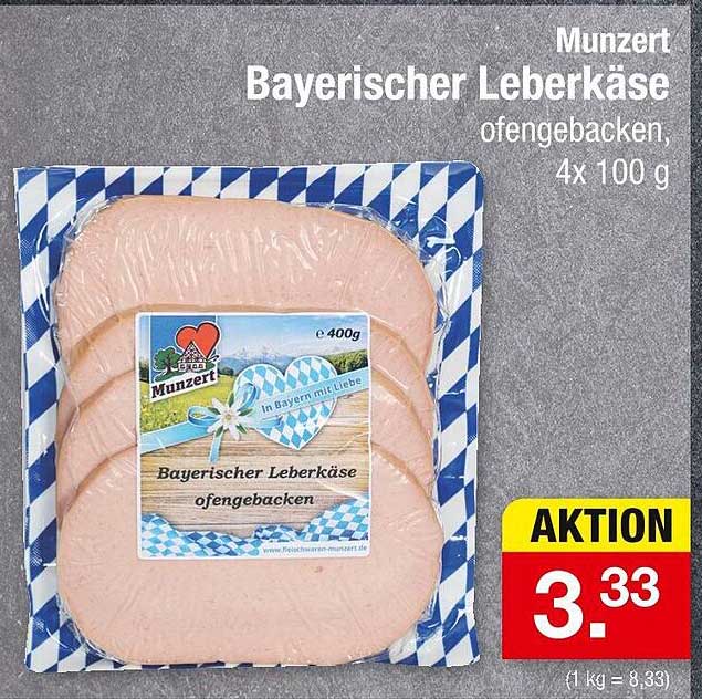 Bayerischer Leberkäse ofengebacken