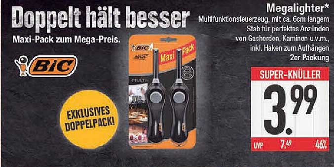 BIC Megalighter Maxi-Pack