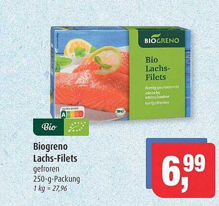 Biogreno Lachs-Filets