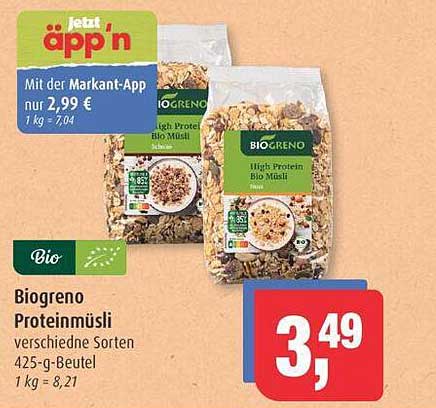 Biogreno Proteinmüsli