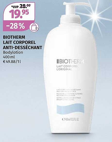 BIOTHERM LAIT CORPOREL ANTI-DESSÉCHANT