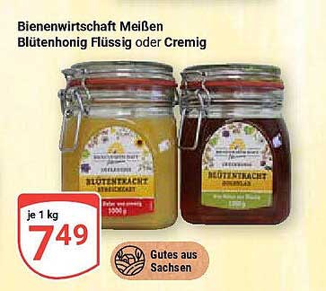 Blütenhonig Flüssig oder Cremig