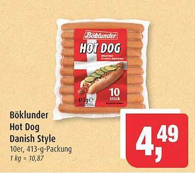 Böklunder Hot Dog