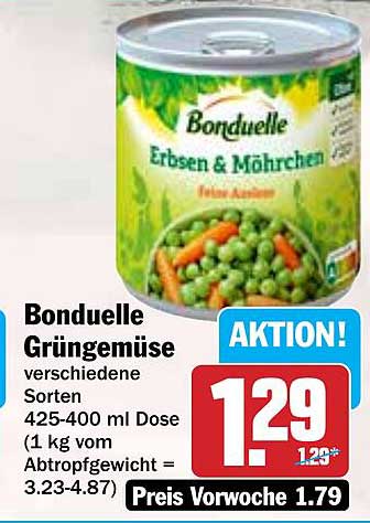 Bonduelle Erbsen & Möhren