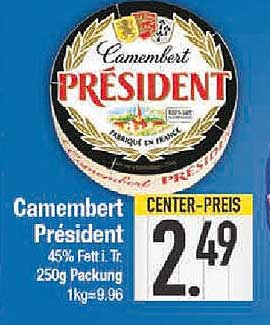 Camembert Président