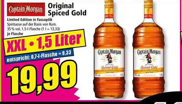 Captain Morgan Original Spiced Gold