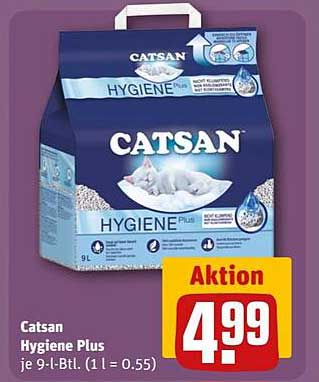 Catsan Hygiene Plus