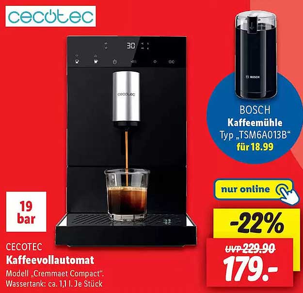 Cecotec Kaffeevollautomat