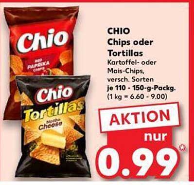 CHIO Chips oder Tortillas