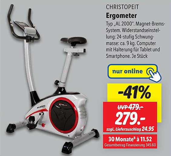 Christopeit Ergometer