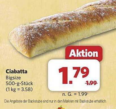 Ciabatta Bigsize