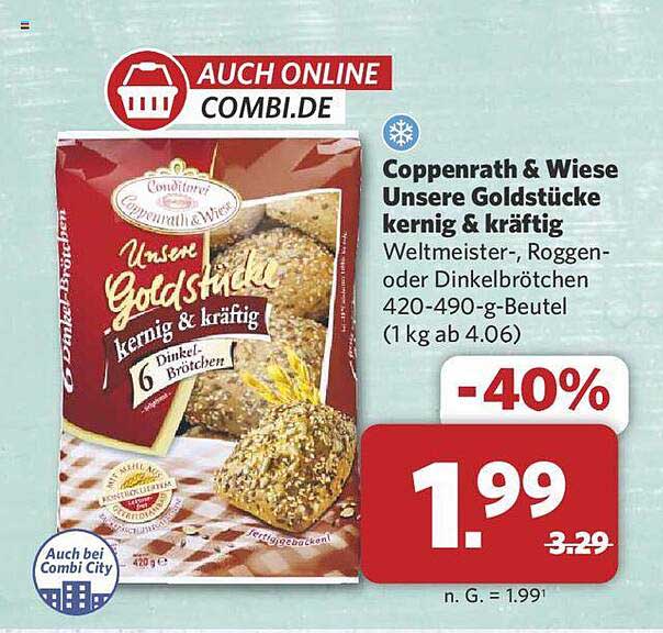 Coppenrath & Wiese Unsere Goldstücke kernig & kräftig