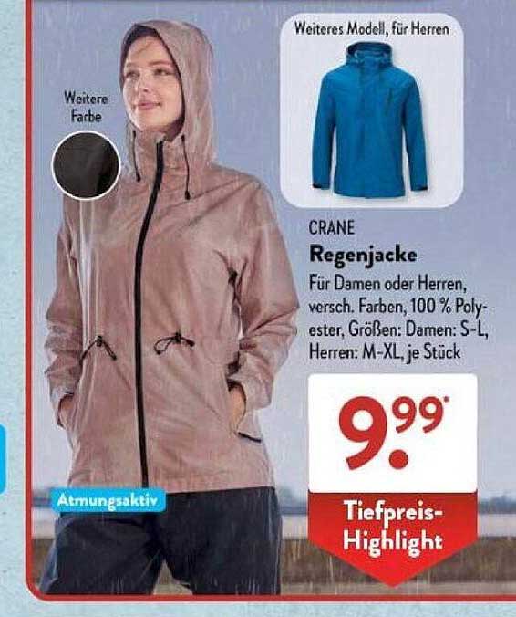 CRANE Regenjacke