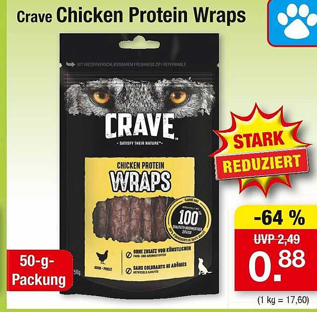 CRAVE Chicken Protein WRAPS