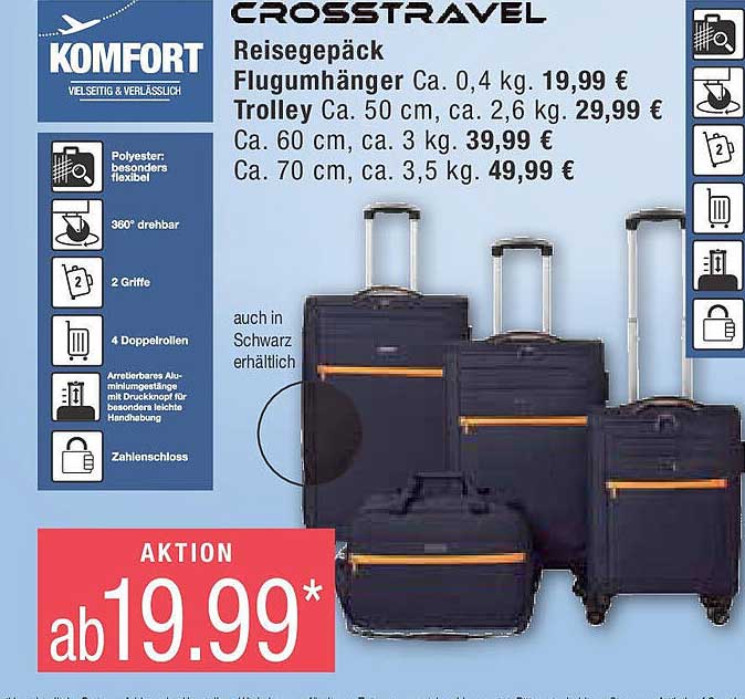 CROSSTRAVEL Reisegepäck