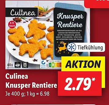 Culinea Knusper Rentiere