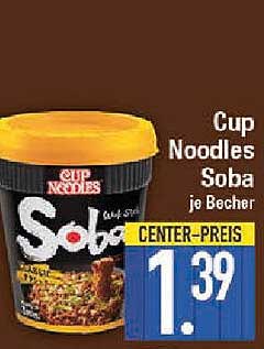 Cup Noodles Soba