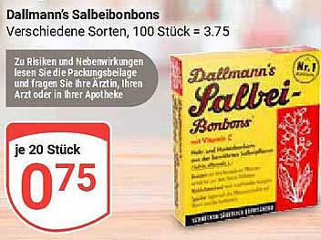 Dallmann’s Salbeibonbons