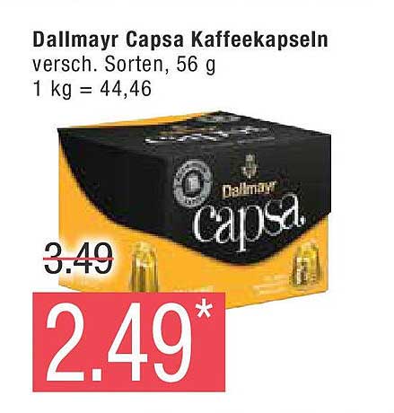 Dallmayr Capsa Kaffeekapseln