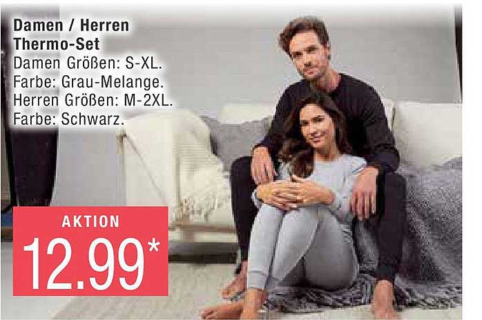 Damen / Herren Thermo-Set