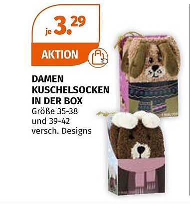 Damen Kuschelsocken in der Box