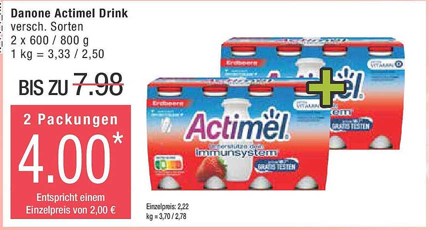 Danone Actimel Drink