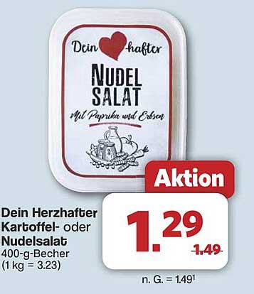 Dein Herzhaftes Nudel- oder Kartoffelsalat