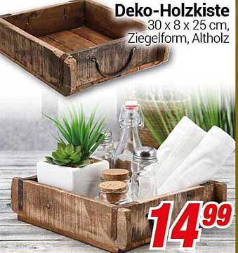 Deko-Holzkiste