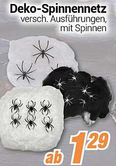 Deko-Spinnennetz