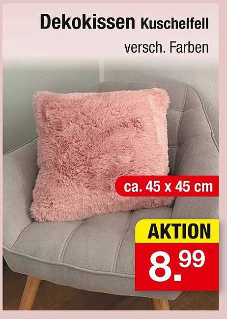 Dekokissen Kuschelfell